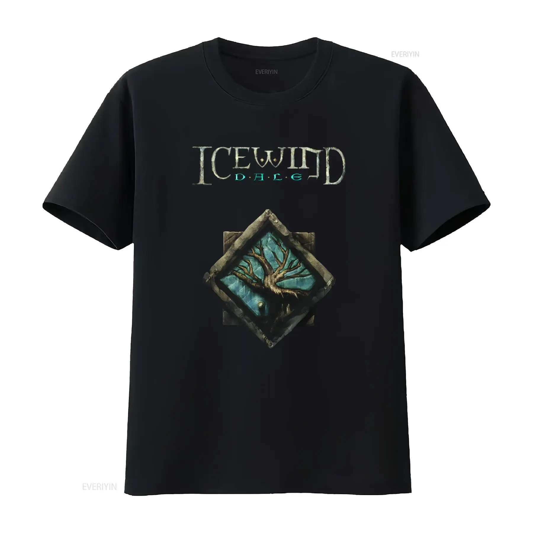 Retro Gaming Logo - Icewind Dale Logo Classic Videogioco RPG