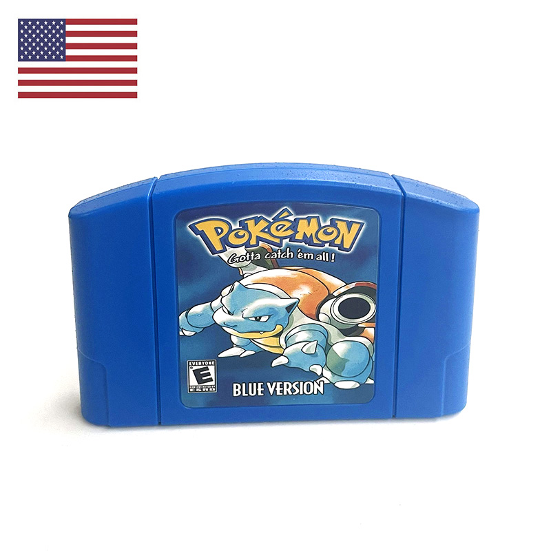 Retro Gaming Box - Versione USA NTSC Inglese Pokemon Blu