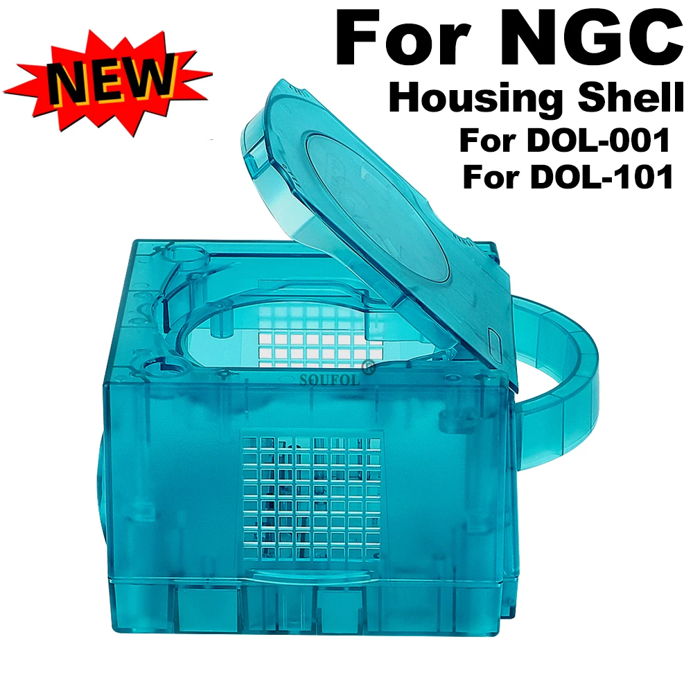 Retro Gaming Box - Custodia di ricambio blu ghiaccio per