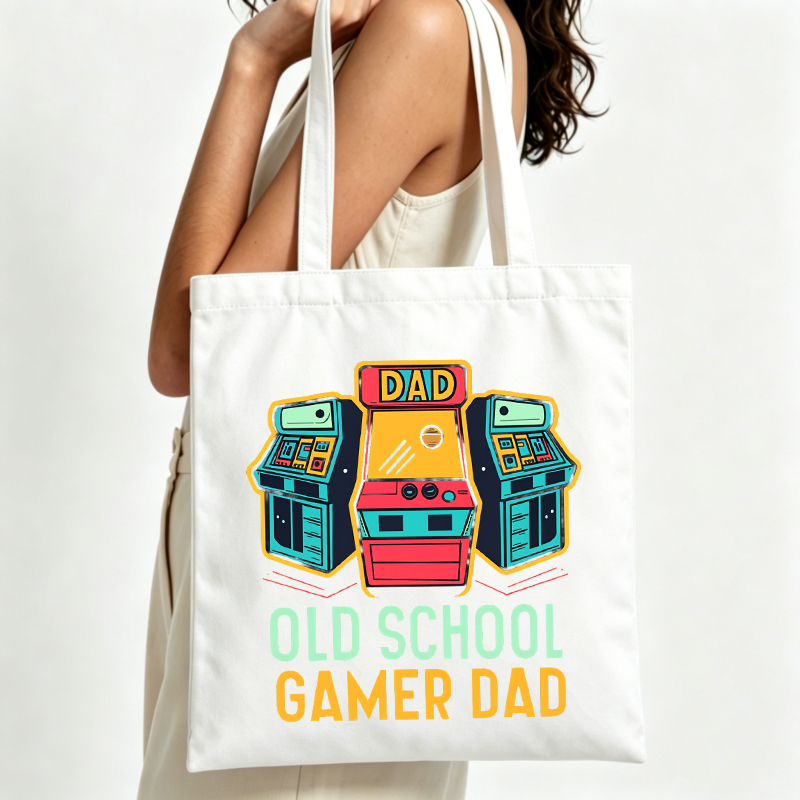 Retro Gaming Shops - Borsa tote da donna in tela