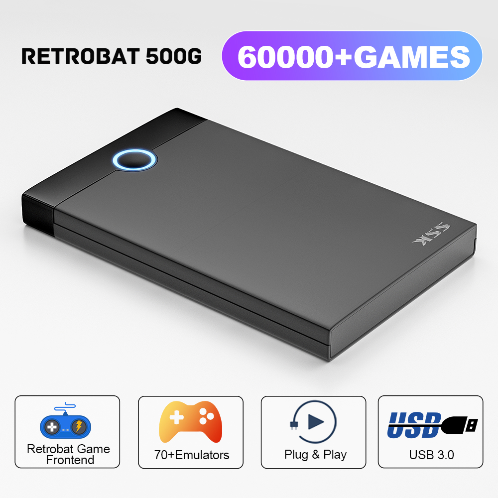 Retro Gaming System - KINHANK Super Console X Retrobat HDD