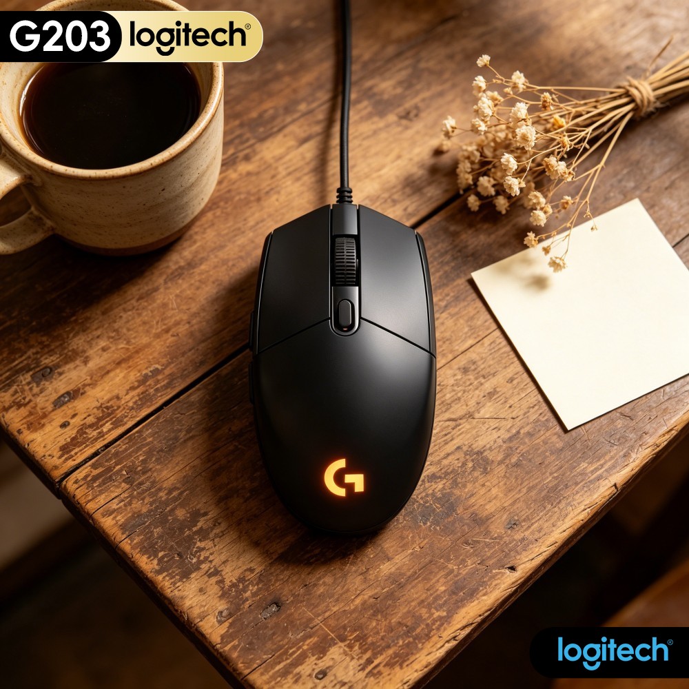 Mouse da Gaming Cablato Logite - Logitech Mouse G203 recensione e prezzo