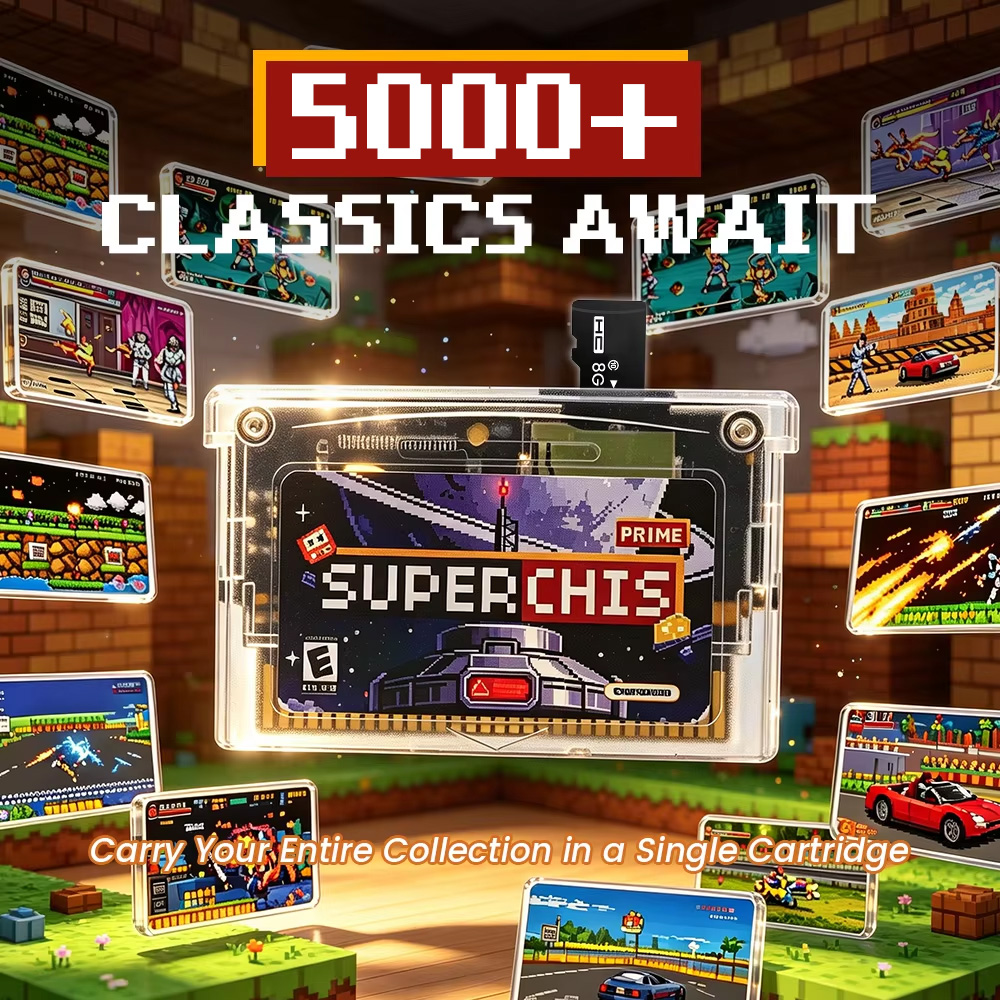 Cartuccia di gioco retrò Super - Retro Gaming Box recensione e prezzo