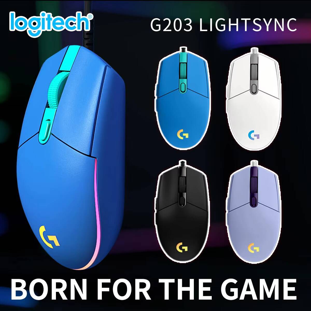 Mouse da Gaming Logitech G203  - Logitech Mouse G203 recensione e prezzo