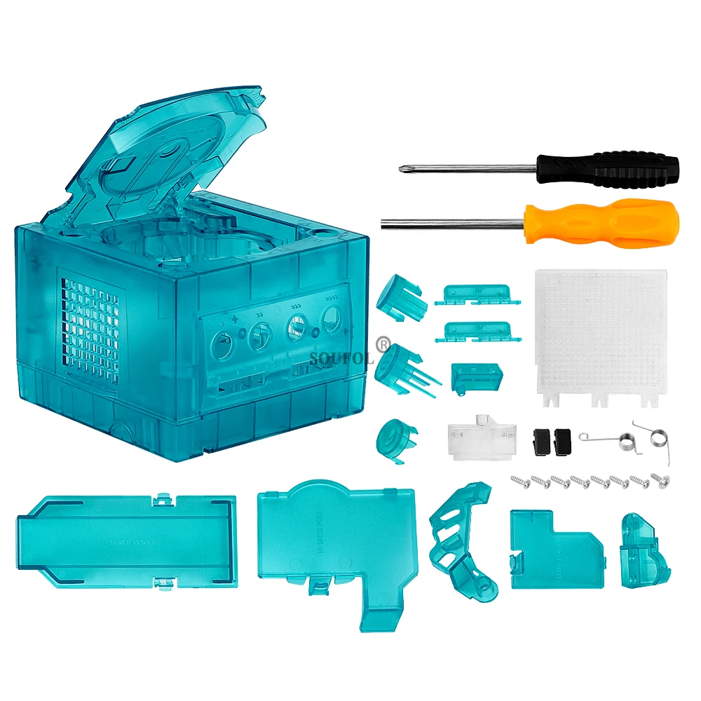 Custodia di ricambio blu ghiac - Retro Gaming Box recensione e prezzo
