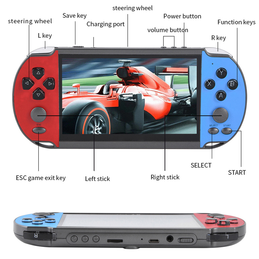 Videogioco portatile portatile - Retro Gaming Console Lego recensione e prezzo
