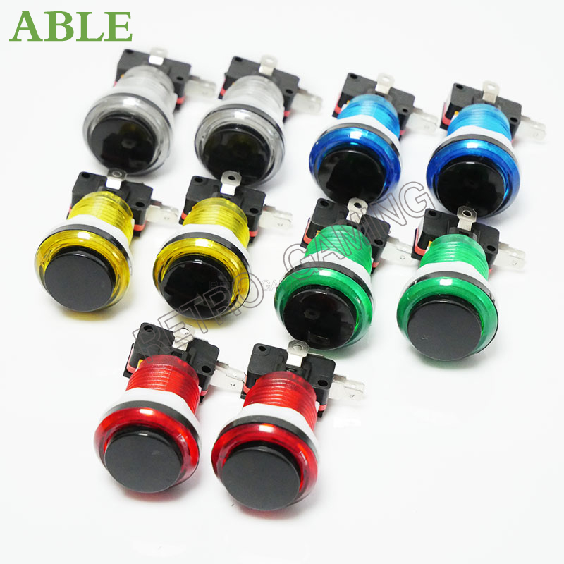 12 pz 6 Colori Arcade LED Puls - Retro Gaming Store recensione e prezzo