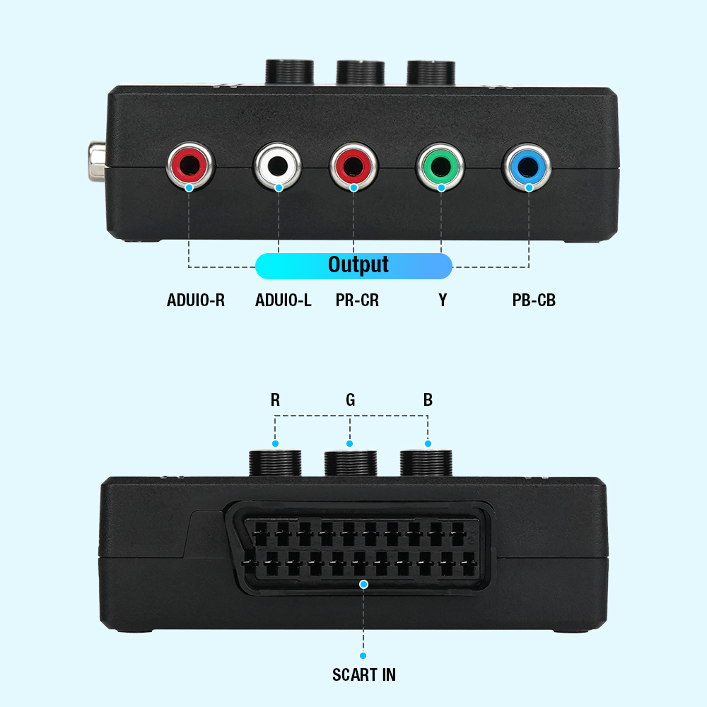 Convertitore da RGBS VGA a Com - Retro Gaming Box recensione e prezzo